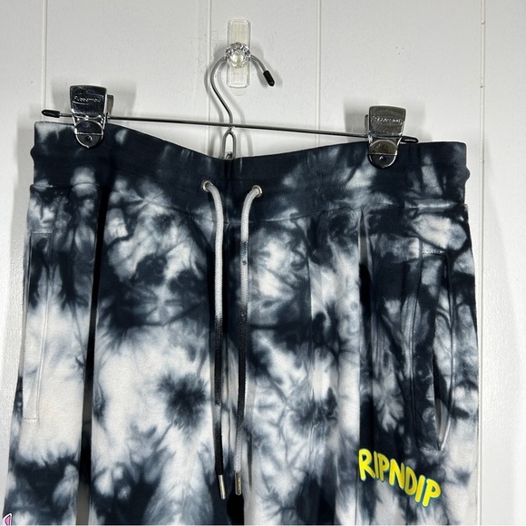 NEW Rip n Dip Tie Dye Cat Face Joggers Large - Picture 3 of 10